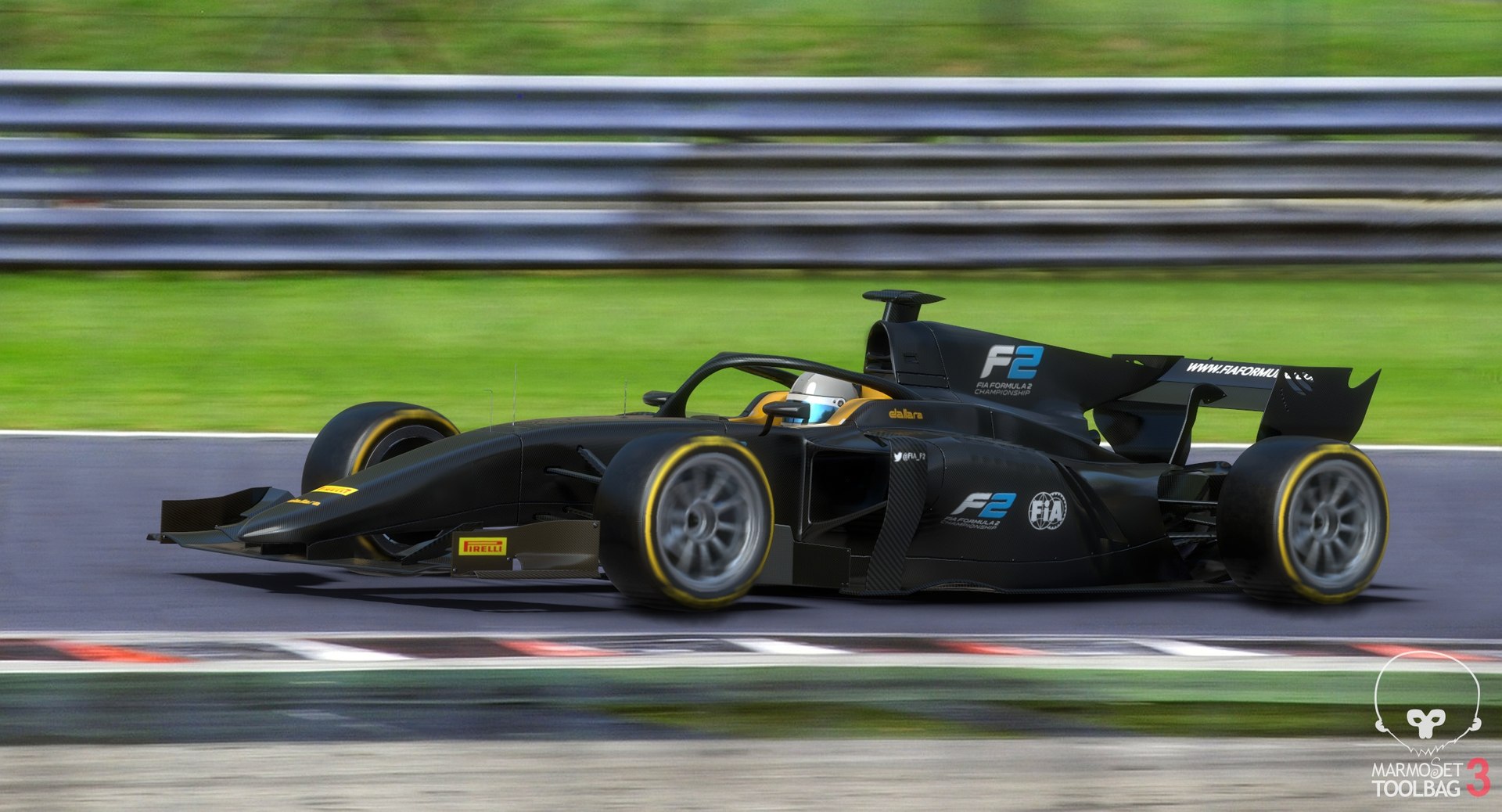 Formula 2 Dallara F2 Model - TurboSquid 1557470