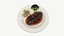 Asia food Braised sea cucumber