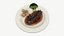 Asia food Braised sea cucumber