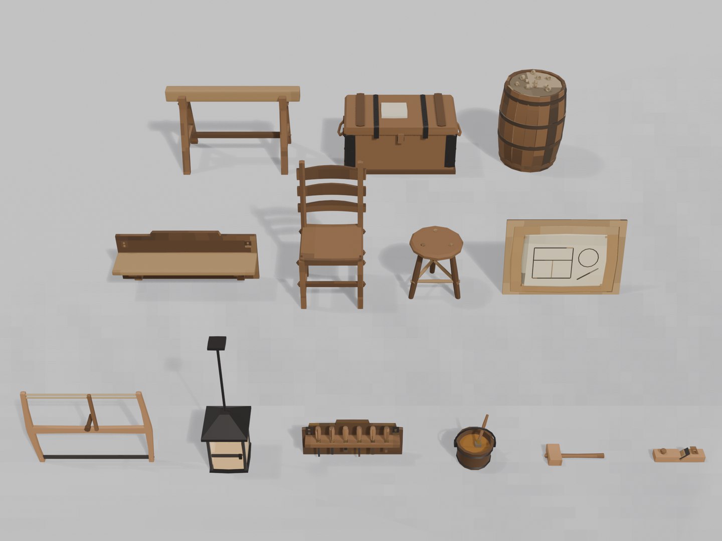 Low Poly Carpenters Workshop Interior 3D model https://p.turbosquid.com/ts-thumb/u3/whqeKf/ig/03_lineup_2/png/1793148118/1920x1080/fit_q87/960a3015a38840409d4a0507c7c946cc56861c6f/03_lineup_2.jpg