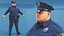 3D model Fat NYPD Policeman