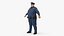 3D model Fat NYPD Policeman