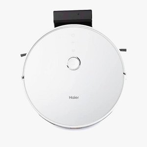 3D Haier robot vacuum cleaner with wet mopping model