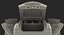 Tesla Model S 60 2015 Rigged 3D Model