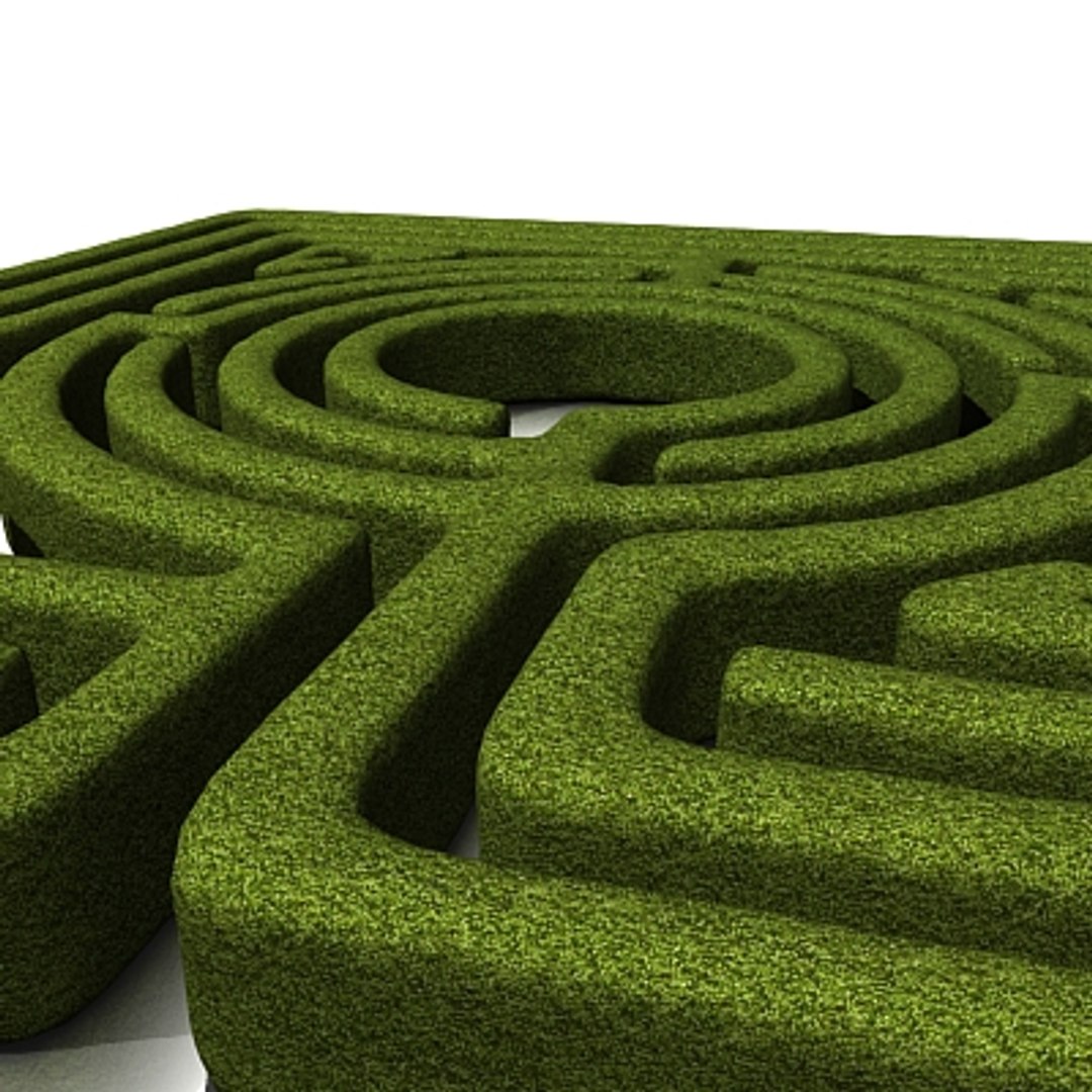 3d Model Classical Labyrinth Mazes