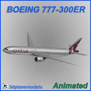 Boeing 777-300ER Qatar Airways