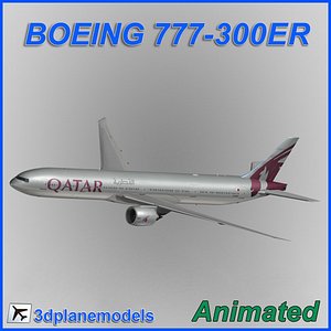 Boeing 777-300ER Qatar Airways