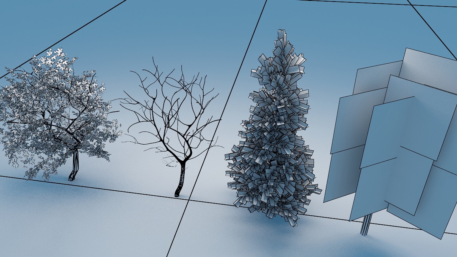 Trees model - TurboSquid 1573758