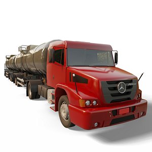 3D Mercedes Benz 1635 Atron High Details