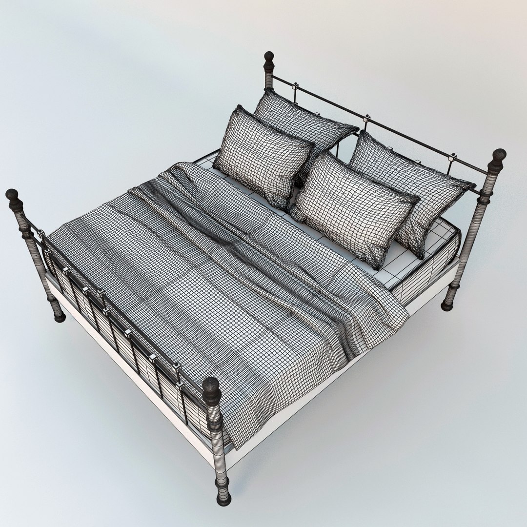 Bed Frame 3d Model