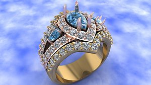Beautiful Ring 3D model