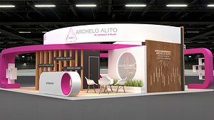 exhibition stall 3D