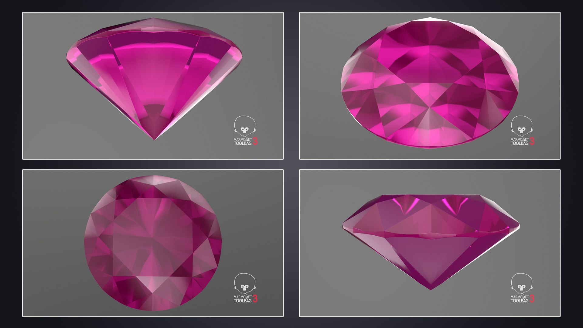 3D Pink Topaz Stone Collection model https://p.turbosquid.com/ts-thumb/u4/H3qaf7/7N/roundbrilliantcutpinktopaz_pbr/jpg/1718804104/1920x1080/fit_q87/3196d53144ea7dc9d3e2bc6ae9819c691eed3694/roundbrilliantcutpinktopaz_pbr.jpg