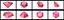 Collezione di pietre di topazio rosa