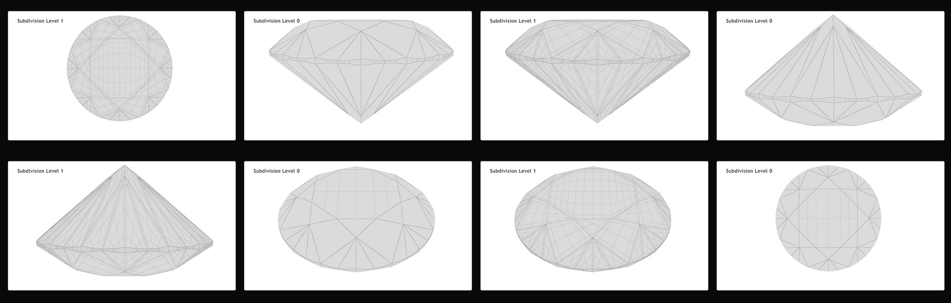 3D Pink Topaz Stone Collection model https://p.turbosquid.com/ts-thumb/u4/H3qaf7/kA/roundbrilliantcutpinktopaz_wireframe/jpg/1718804107/1920x1080/fit_q87/82145b656ed18fc6579872dae9f311c54eb61a03/roundbrilliantcutpinktopaz_wireframe.jpg