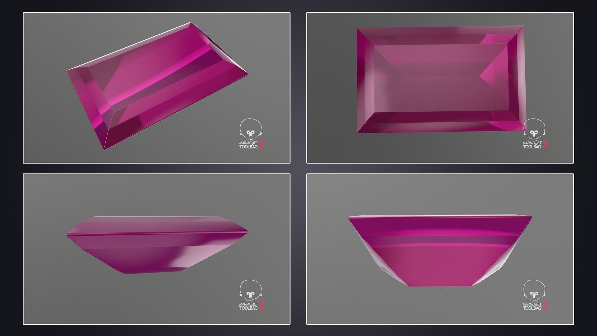 3D Pink Topaz Stone Collection model https://p.turbosquid.com/ts-thumb/u4/H3qaf7/lb/baguettecutpinktopaz_pbr/jpg/1718797289/1920x1080/fit_q87/eadb3204963398e236a7412f52330bf5beb7df95/baguettecutpinktopaz_pbr.jpg