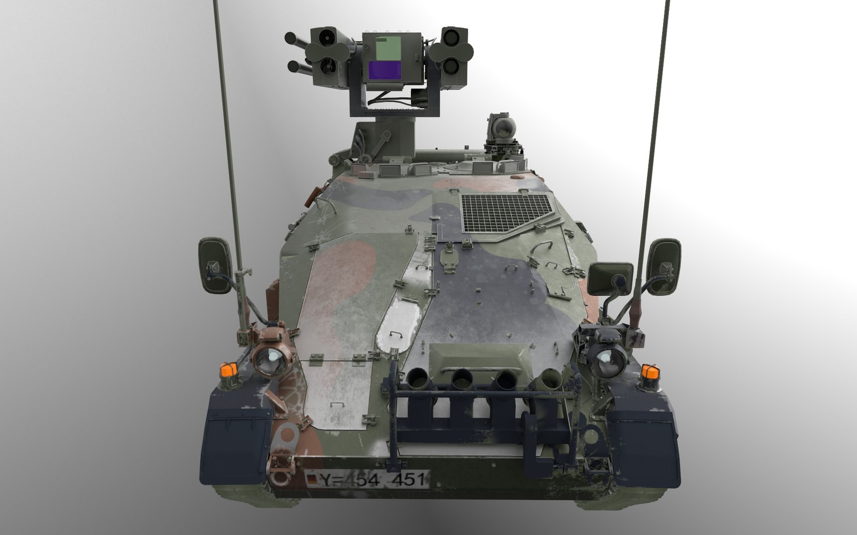 3D Ozelot Air Defense System Model - TurboSquid 2517182