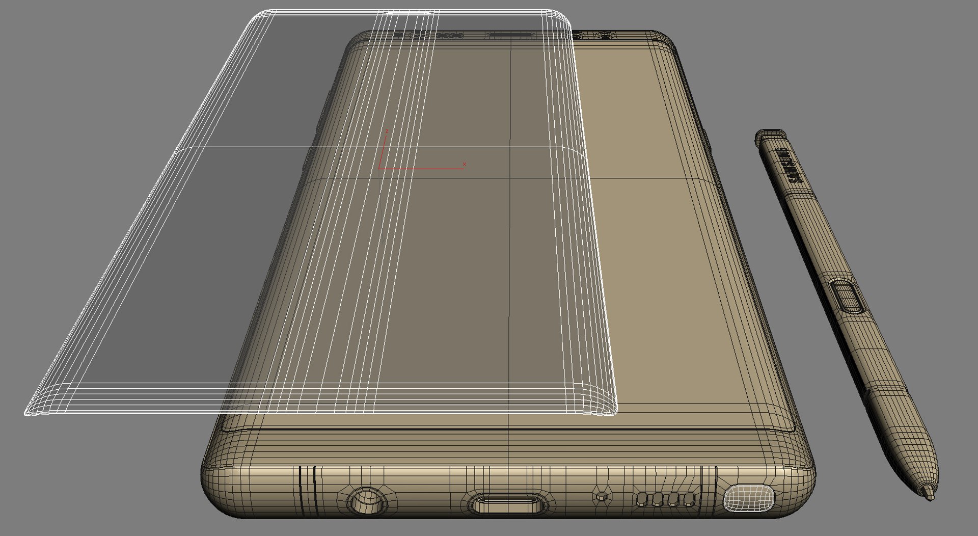 3D samsung galaxy note8 midnight - TurboSquid 1196776