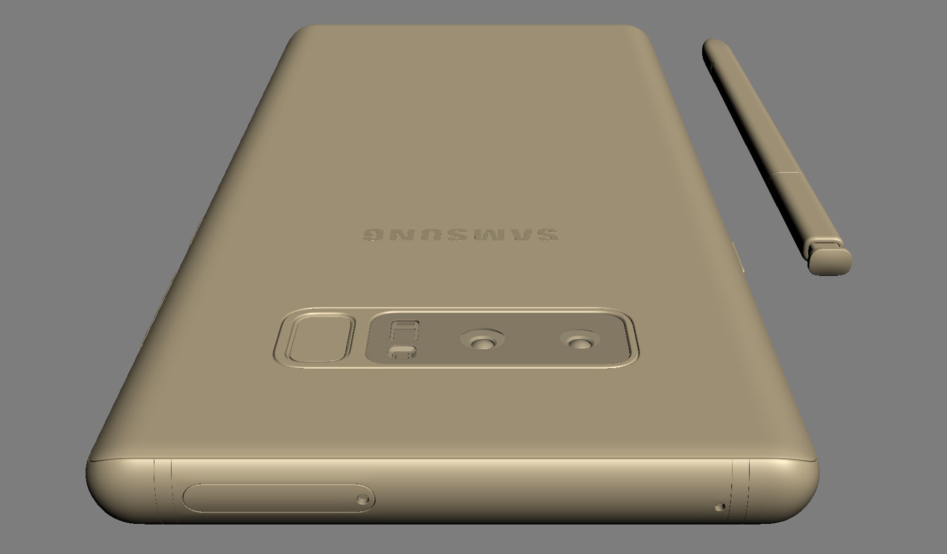3D samsung galaxy note8 midnight - TurboSquid 1196776