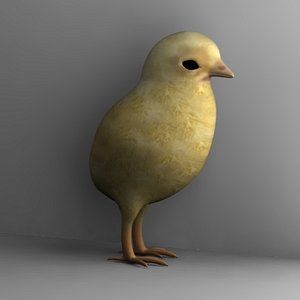 3d model chicken