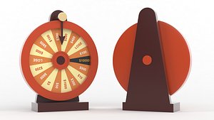 Wheel of Fortune 3D model