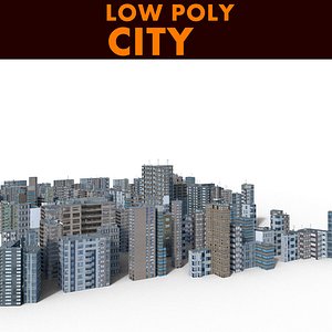 city building 3D model