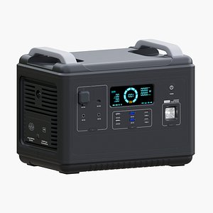 3D model Portable Power Station