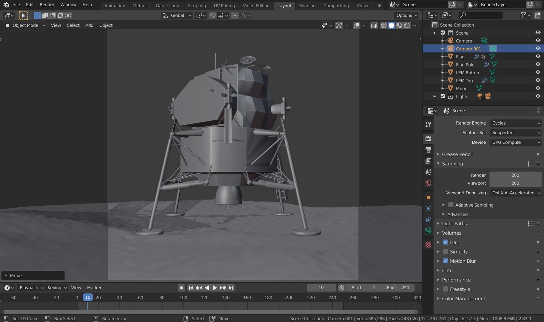 apollo 11 lunar module 3D https://p.turbosquid.com/ts-thumb/u4/QcbLS8/DmuUO6bD/viewport2/png/1599073954/1920x1080/fit_q87/a8c5678788d55e35a966e5bbbfcabe23a6c56ab7/viewport2.jpg