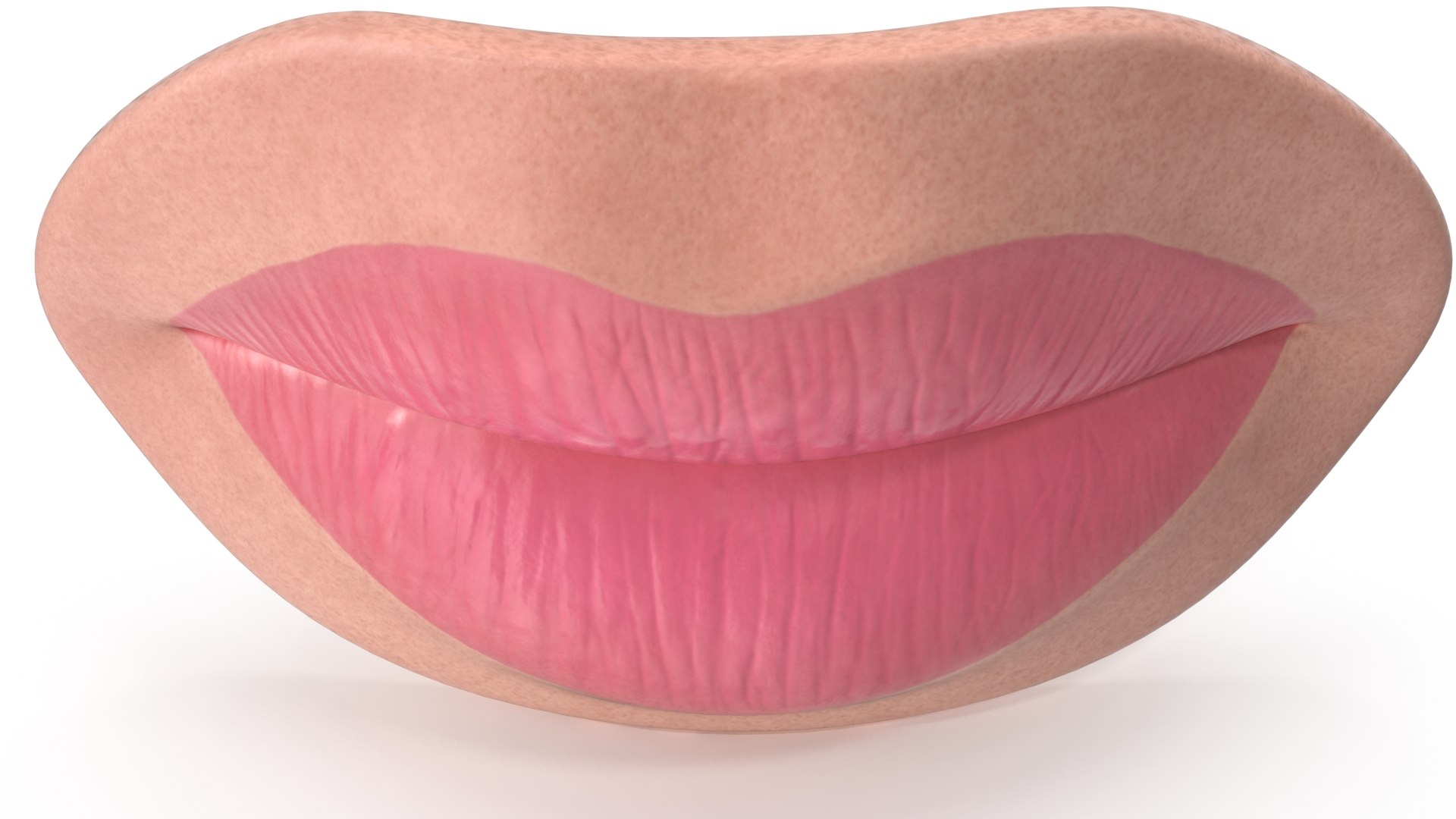 Woman Lips Pink V01 Model - TurboSquid 2380028