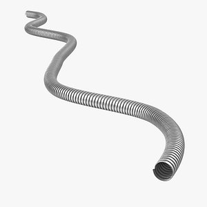 3d steel electrical conduit 5 model