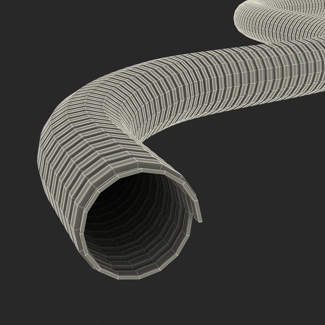 3d Steel Electrical Conduit 5 Model