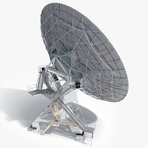 3d model vla radio telescope