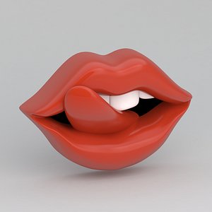 Red Tongue Licking