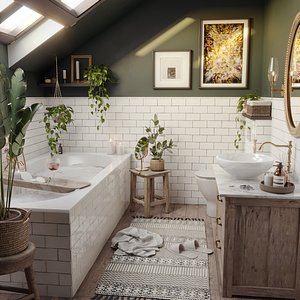Bohemian Bathroom