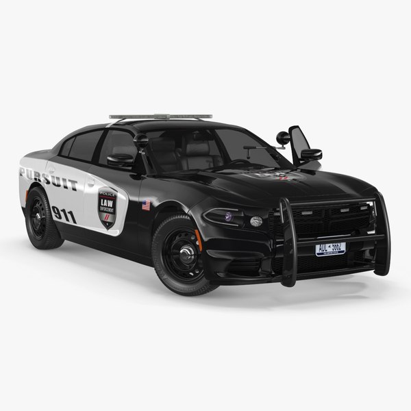 modelo 3d Coche de policía amañado - TurboSquid 2128298
