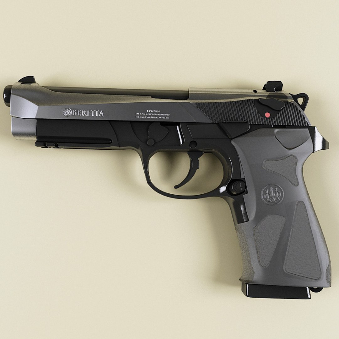 Beretta 90two 3d Model