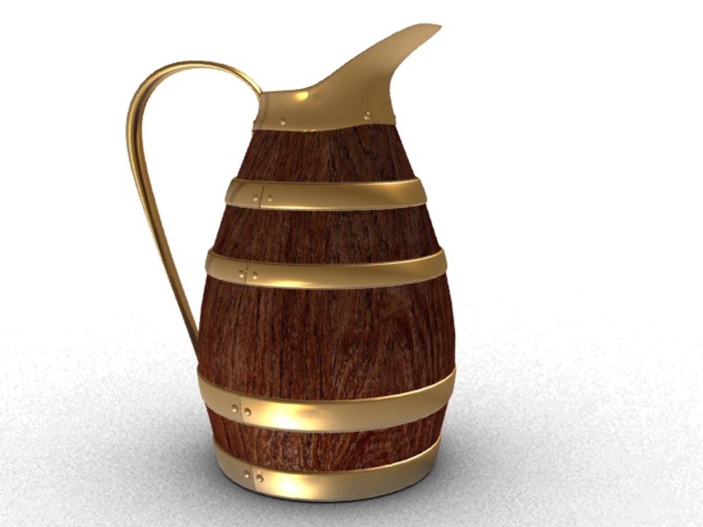 Cider Jug 3D - TurboSquid 1288658