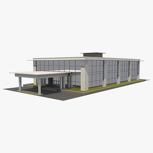 office building 2 3D model