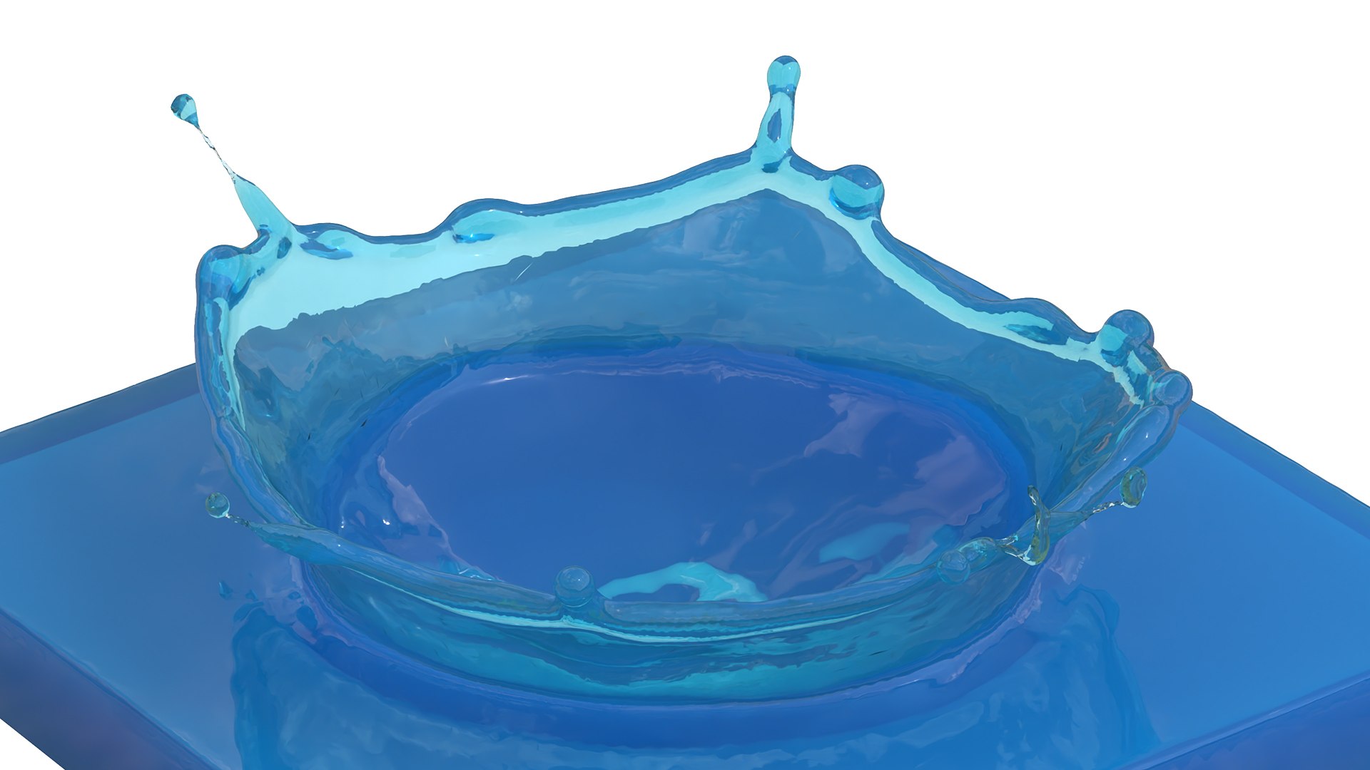 Splash Collection Pack 17 3D Model - TurboSquid 2369396