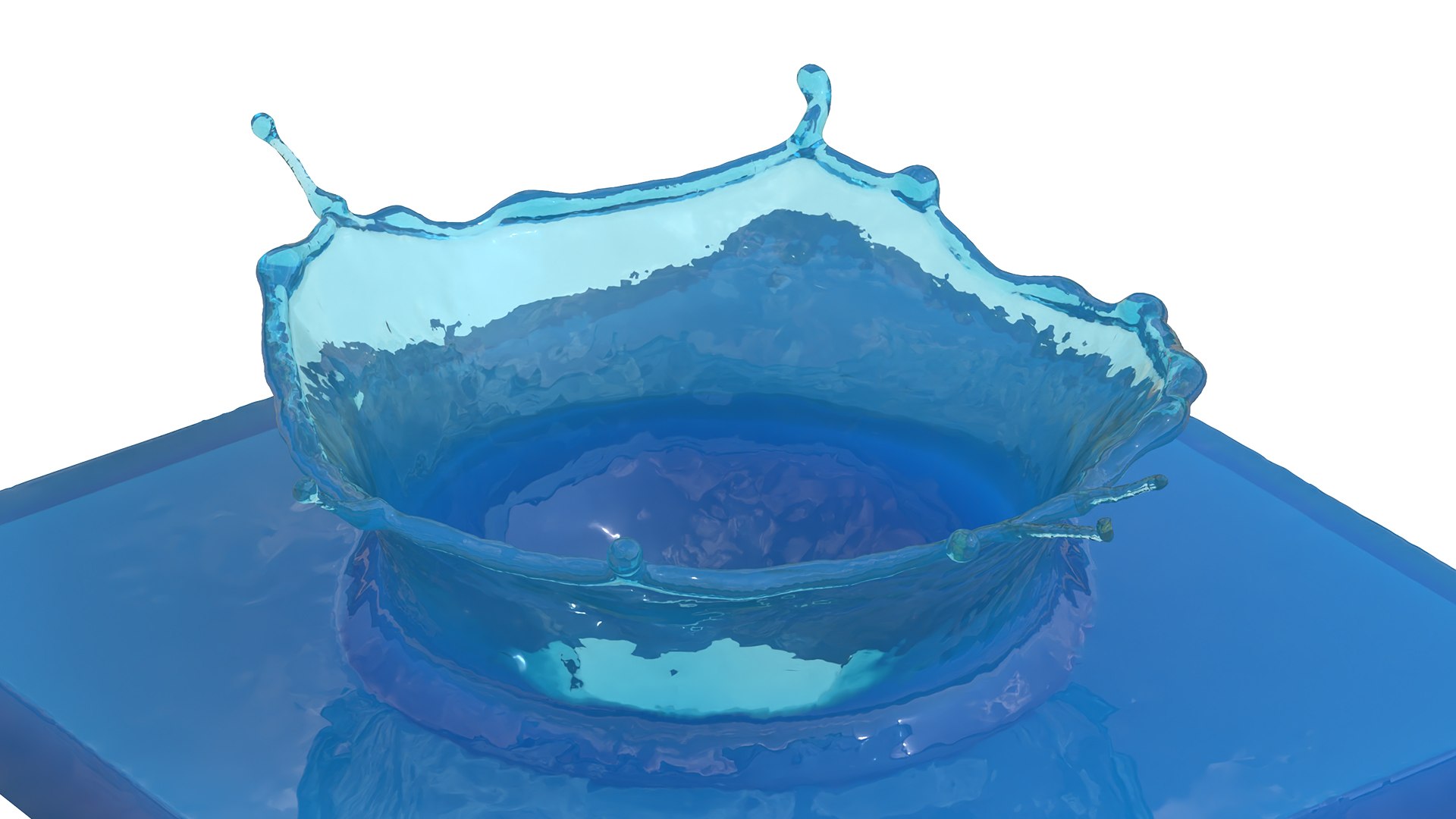Splash Collection Pack 17 3D Model - TurboSquid 2369396
