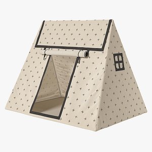 Crate and Barrel Ikat Kids Canvas Playhouse