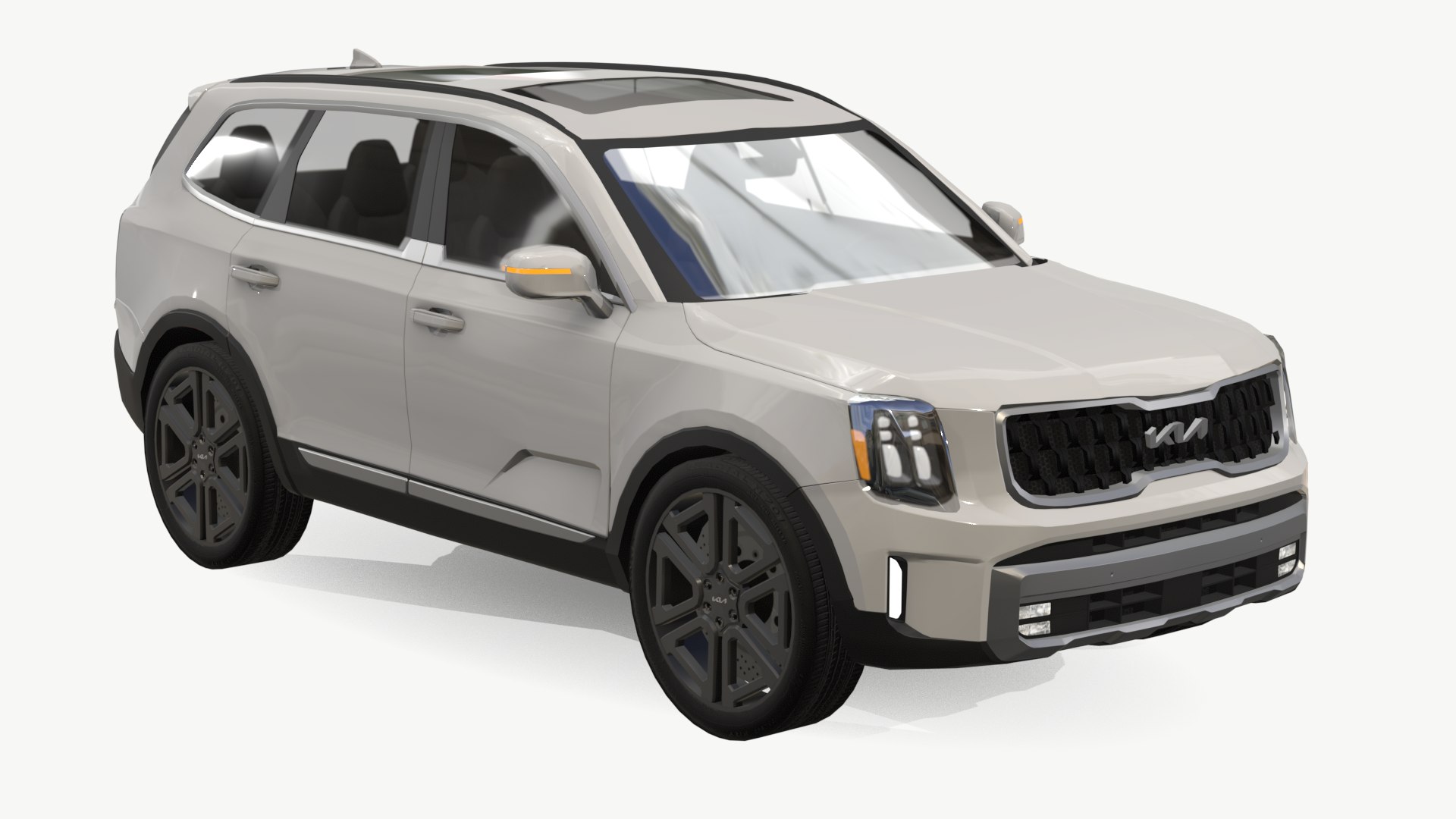 Kia Telluride 2024 3D Model TurboSquid 2297449