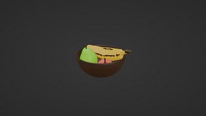 Bowl with fruits