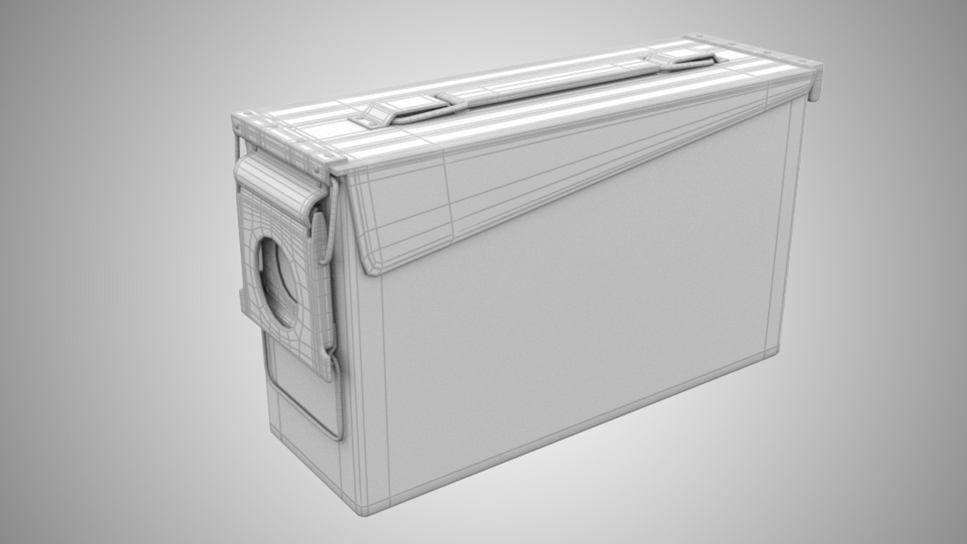 3d Model Ammo Box