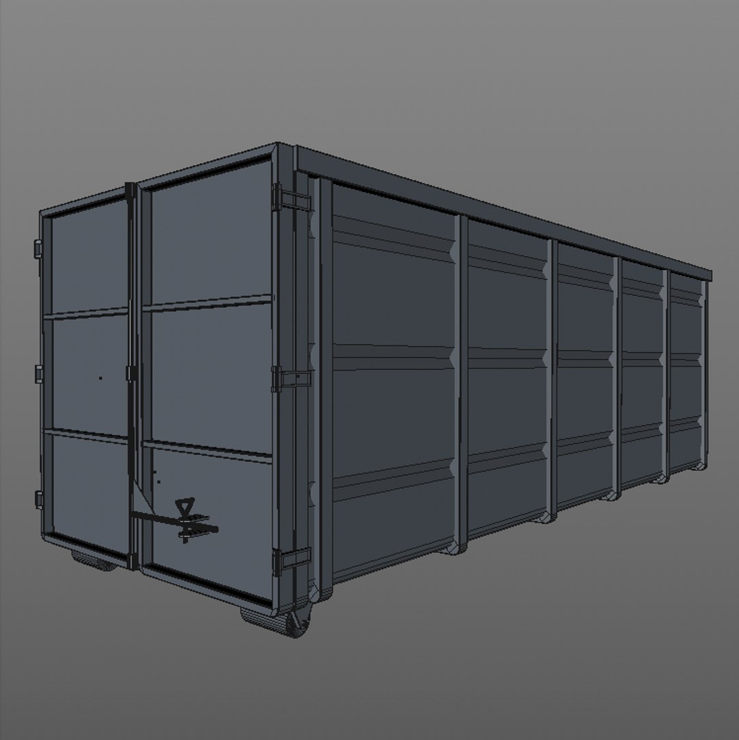 Shipping Container Model - TurboSquid 1515906