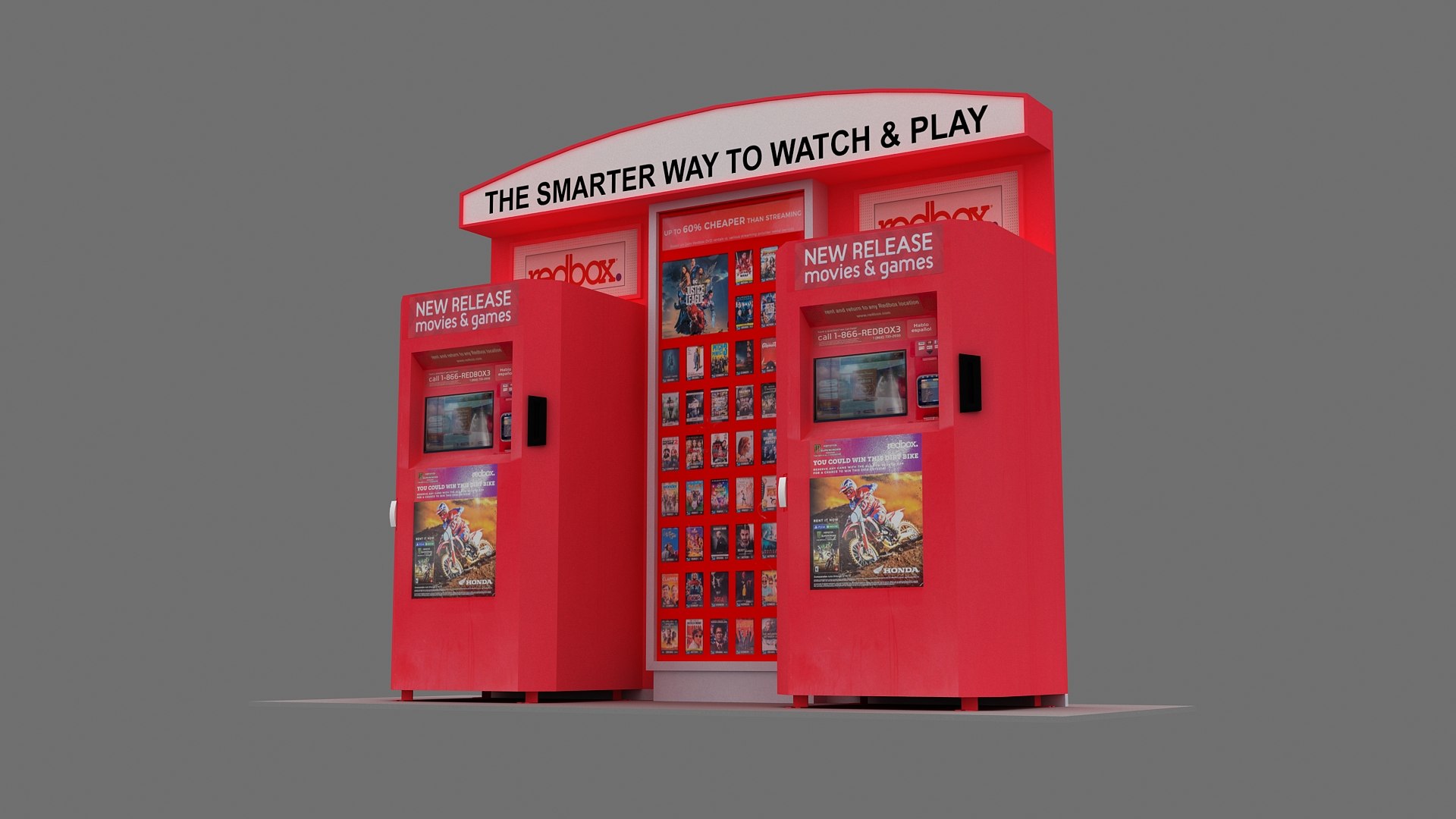 3D Model Redbox Vending Machine - TurboSquid 1764232