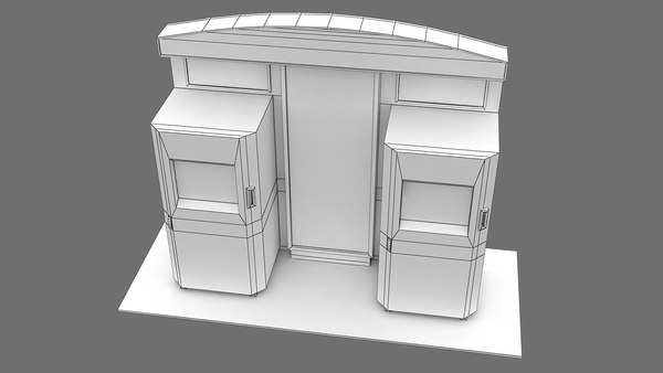modelo 3d Máquina expendedora Redbox - TurboSquid 1764232