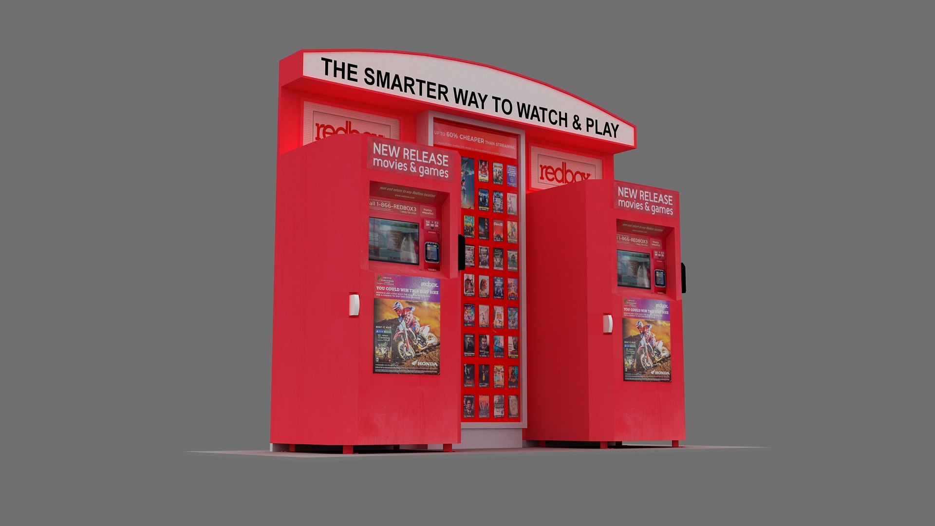 3D Model Redbox Vending Machine - TurboSquid 1764232