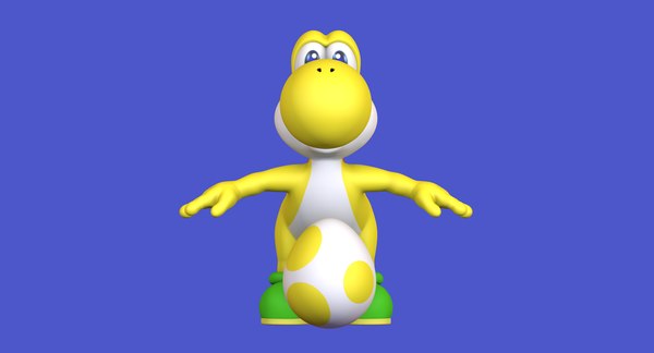 クラシックイエローヨッシースーパーマリオギャラクシー - 卵（2