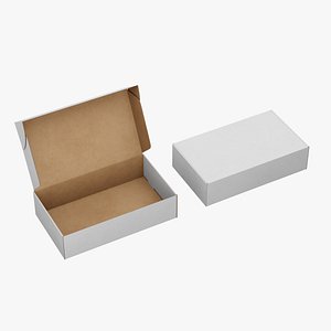 Rectangular Packaging Box 2 3D model